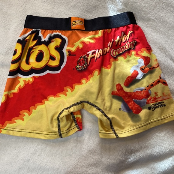 Men’s Flaming Hot Cheetos Boxers Briefs Size Small - Picture 2 of 5